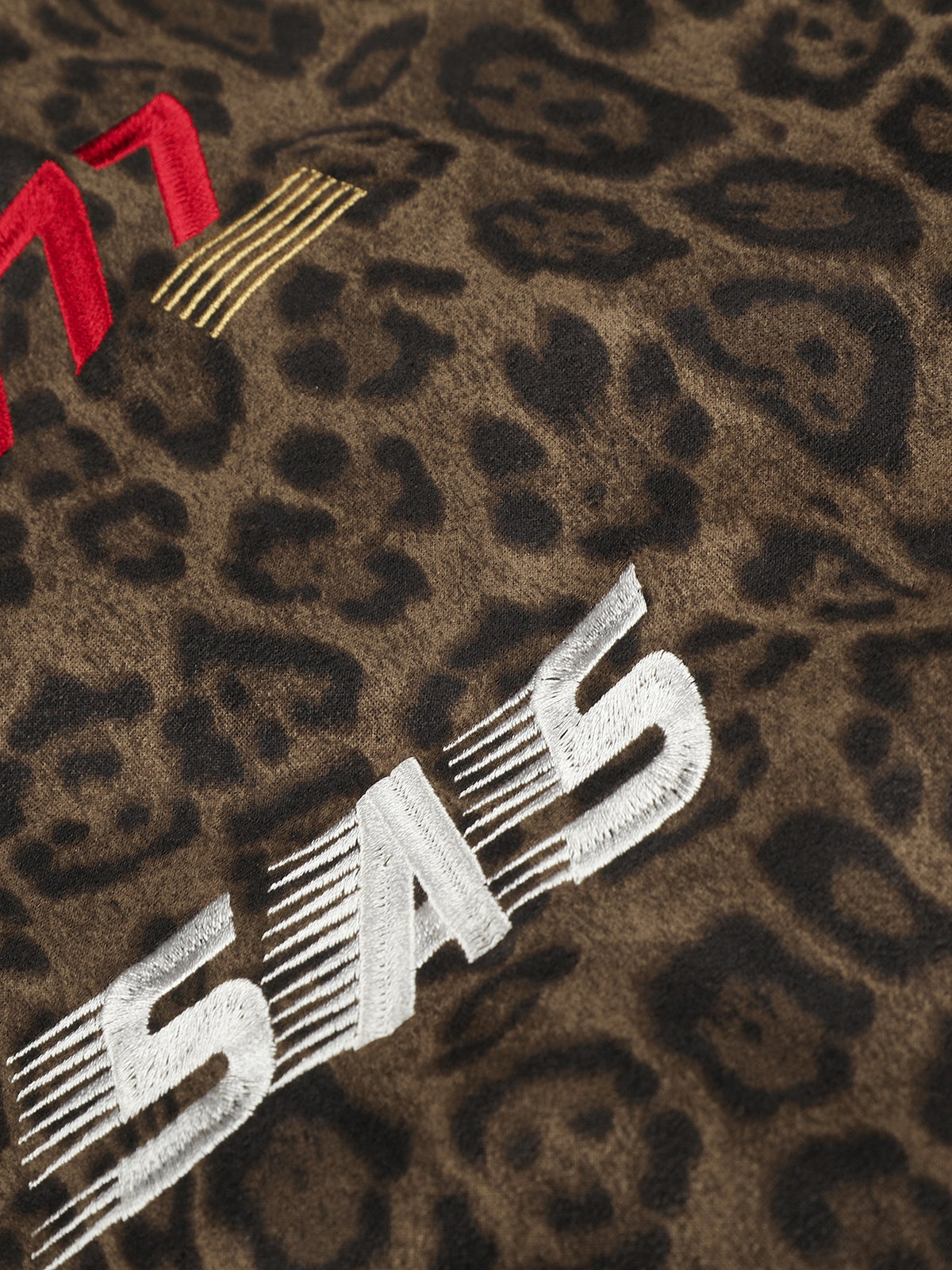 OYL-Lab Oversized Leopard Print Bomber Jacket