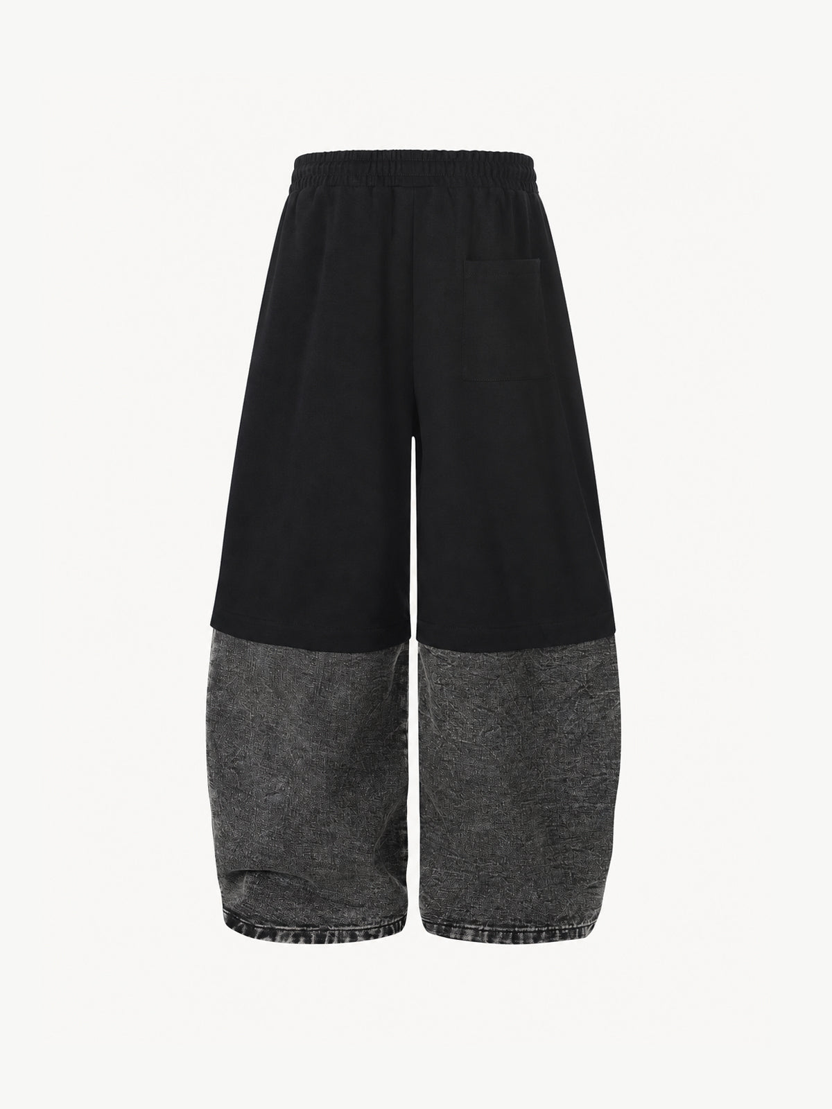 OYL-Lab Two-Tone Sweat Baggy Pants