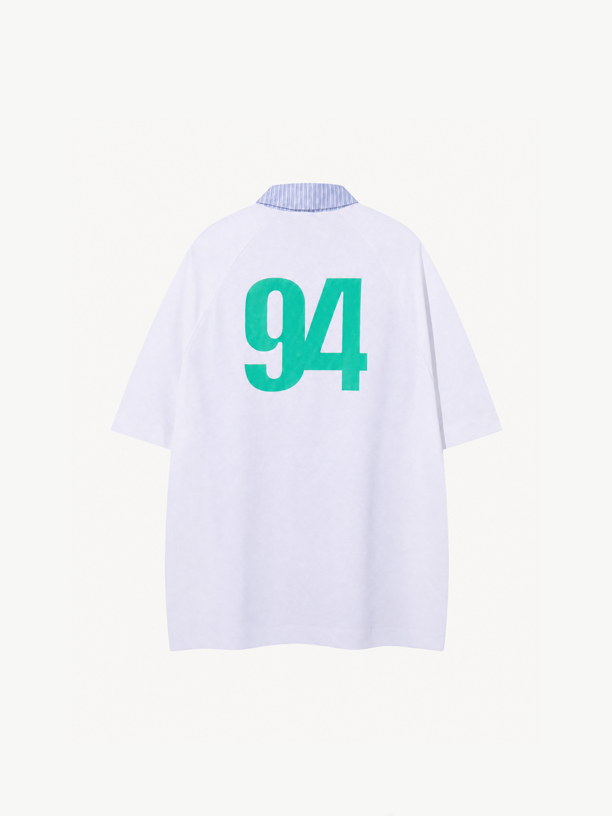 OYL-Lab 90s Varsity 94 Print Patchwork Shirt