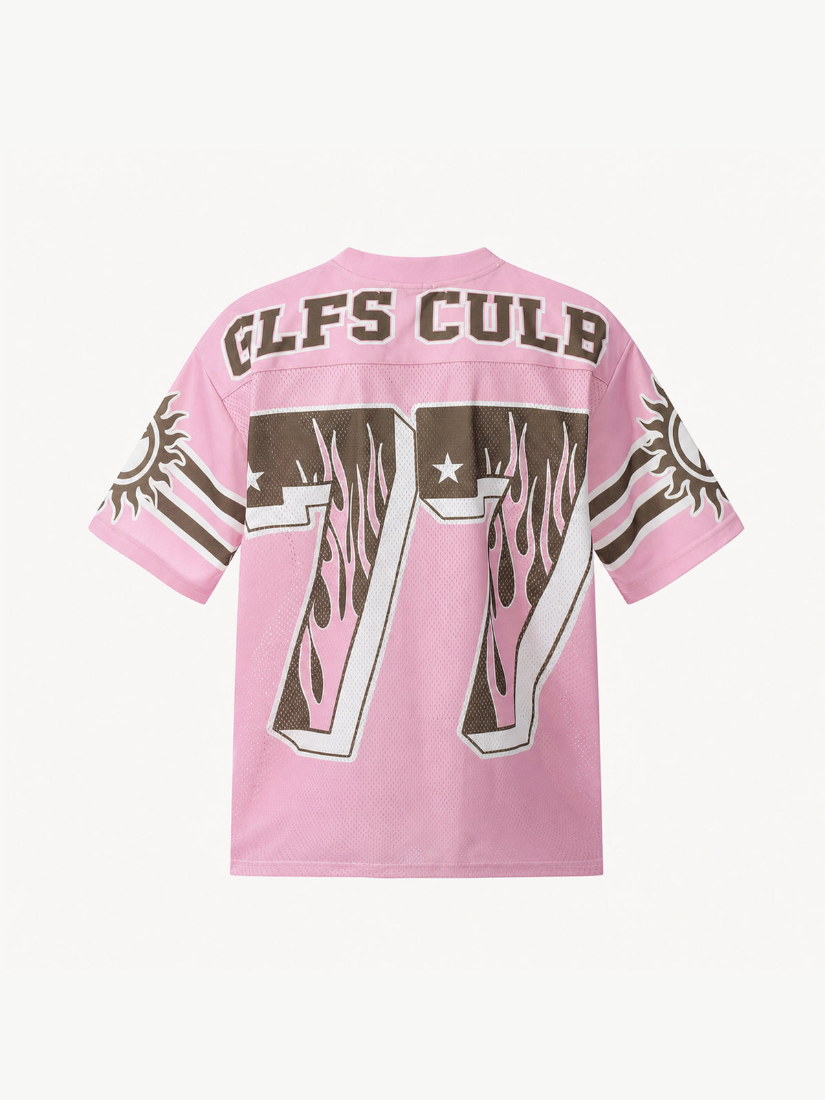OYL-Lab Mesh Flame 77 Graphic Jersey Tee