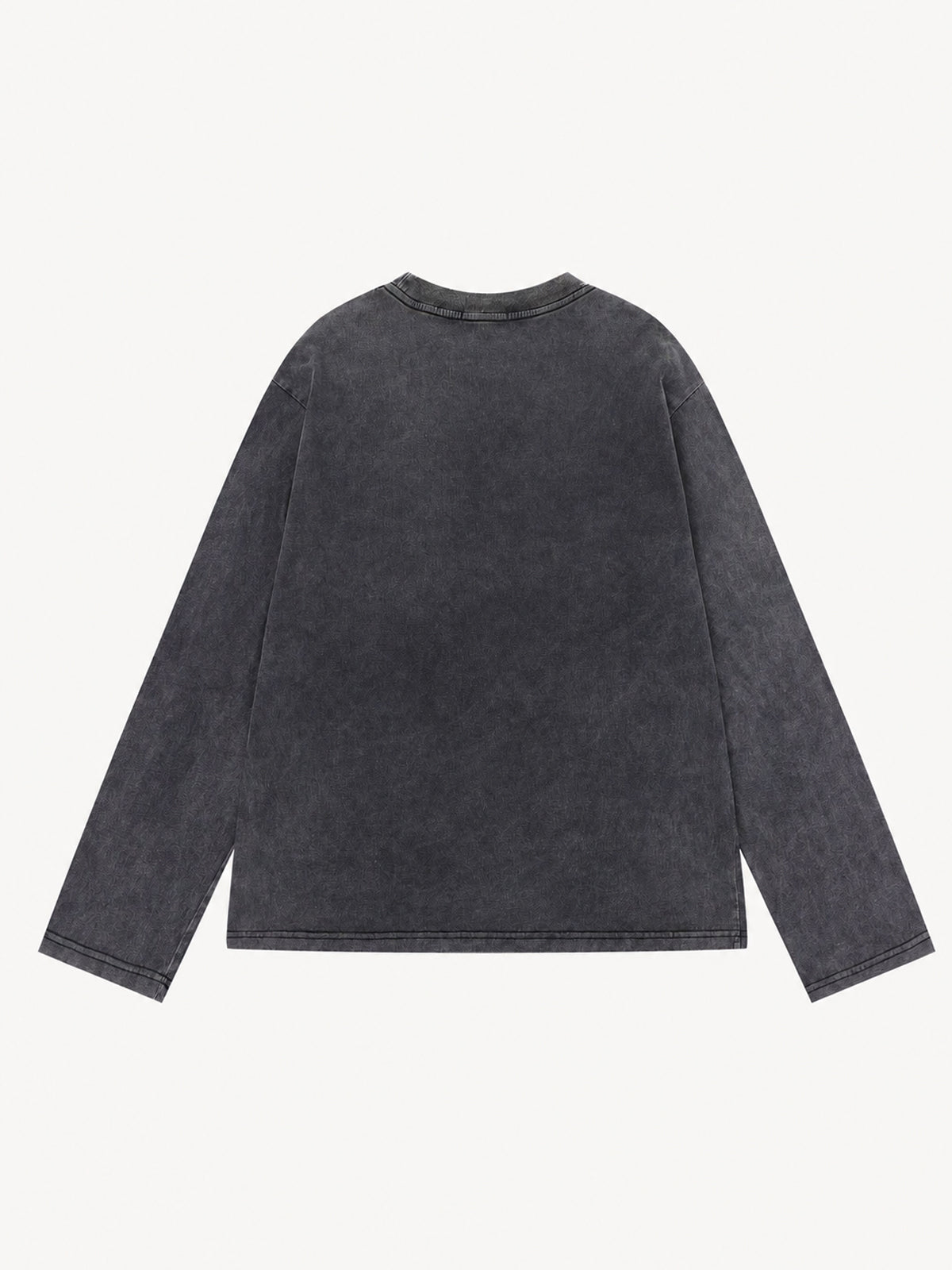 OYL-Lab Washed Dog Graphic Long Sleeve Tee