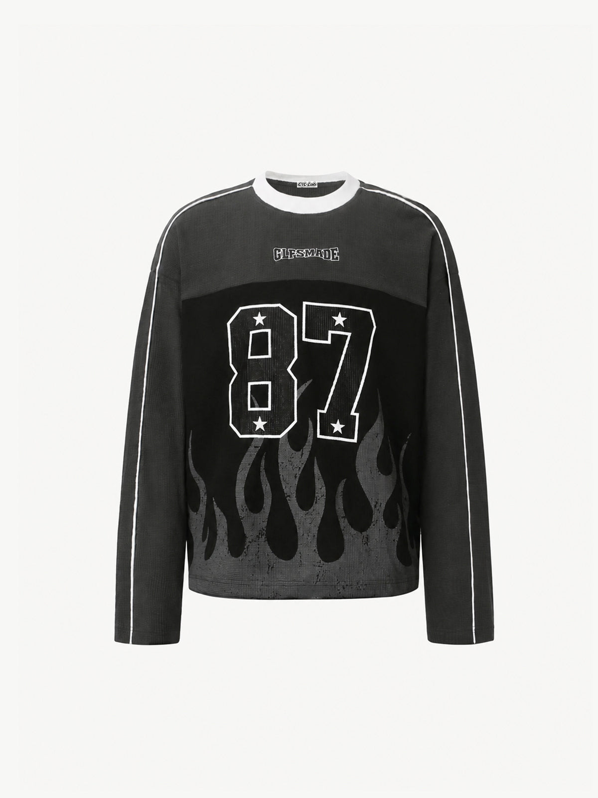 OYL-Lab 87 Flame Waffle Long Sleeve Jersey