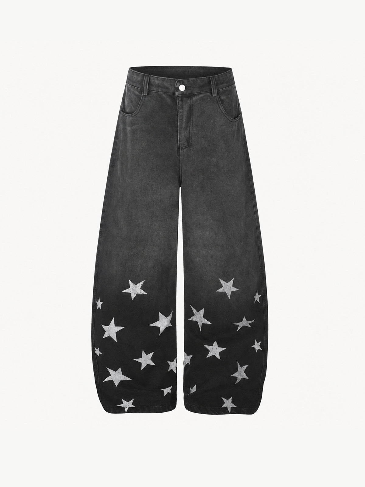 OYL-Lab Gradient Star Print Jeans