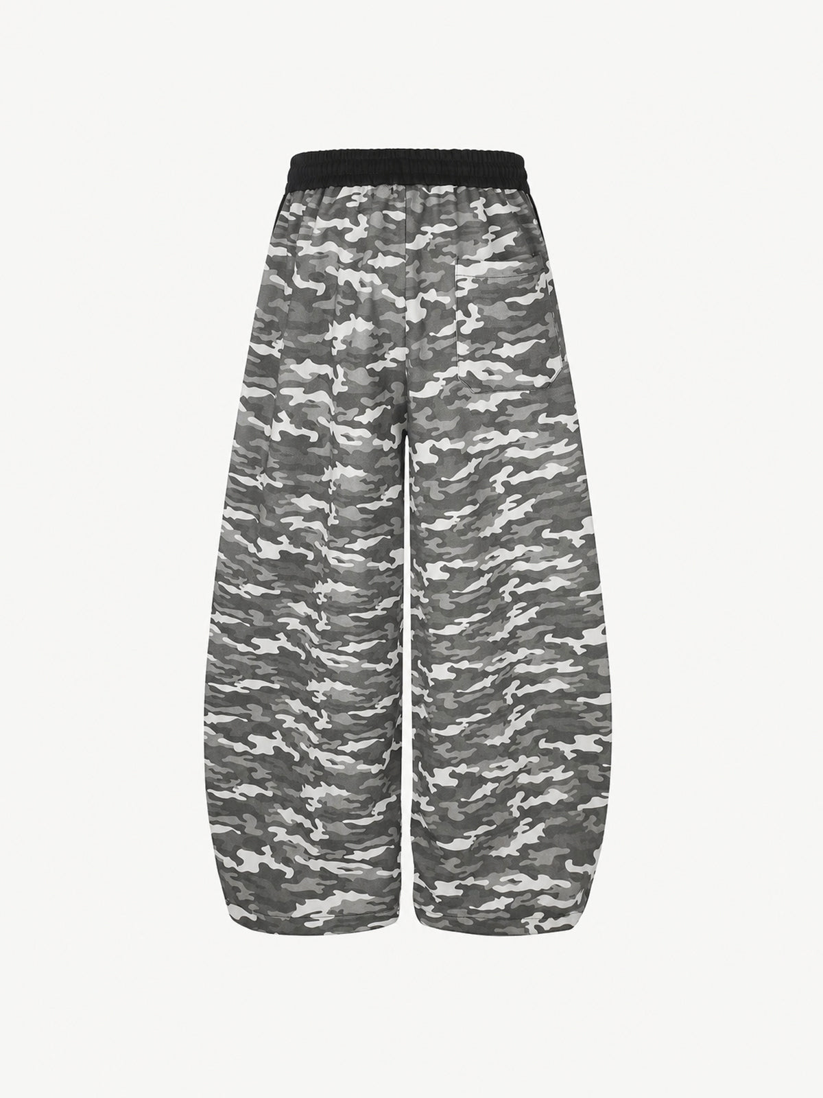 OYL-Lab Camo Contrast Panel Baggy Pants
