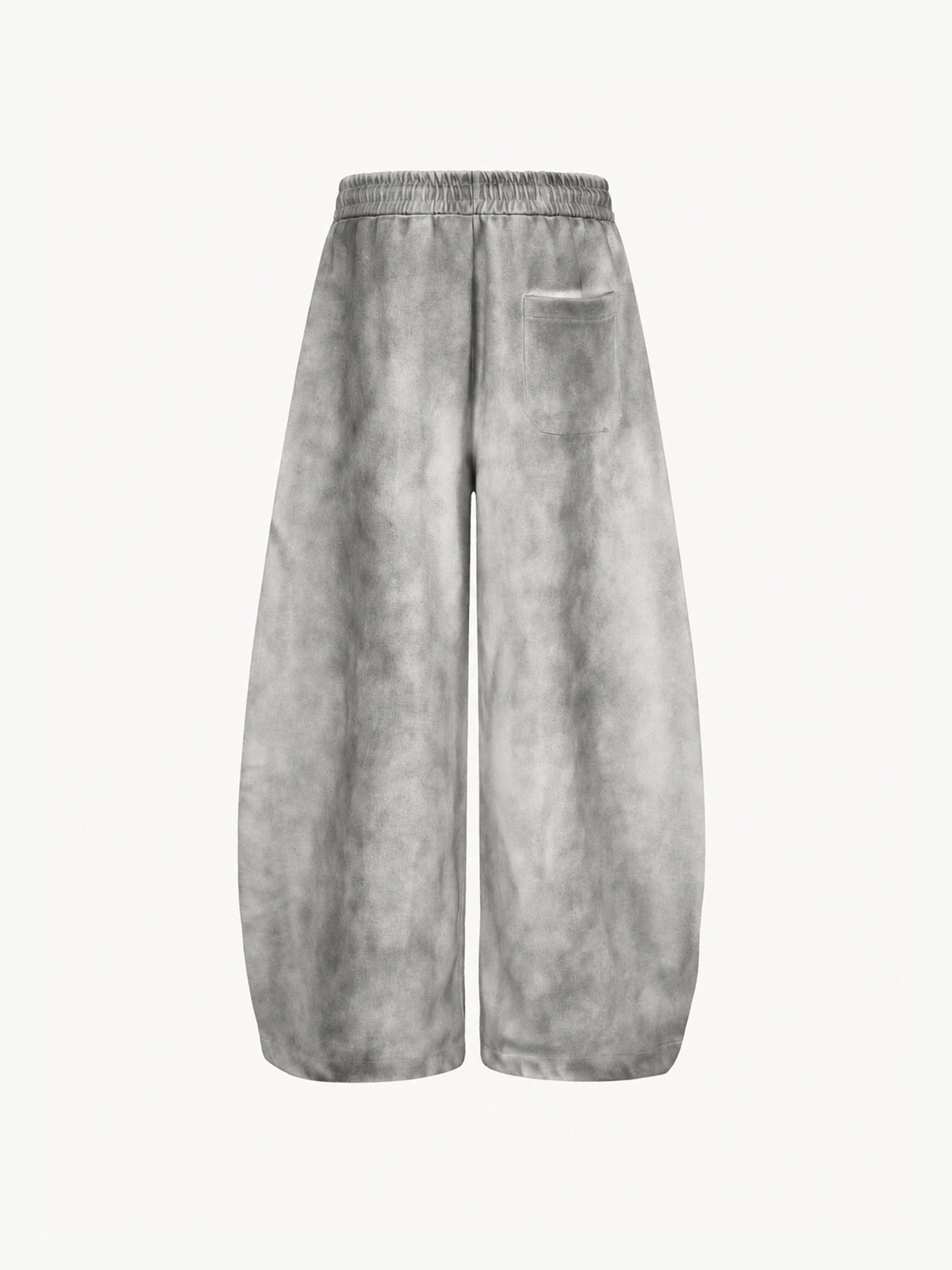 OYL-Lab Vintage Washed Graffiti Print Baggy Sweat Pants