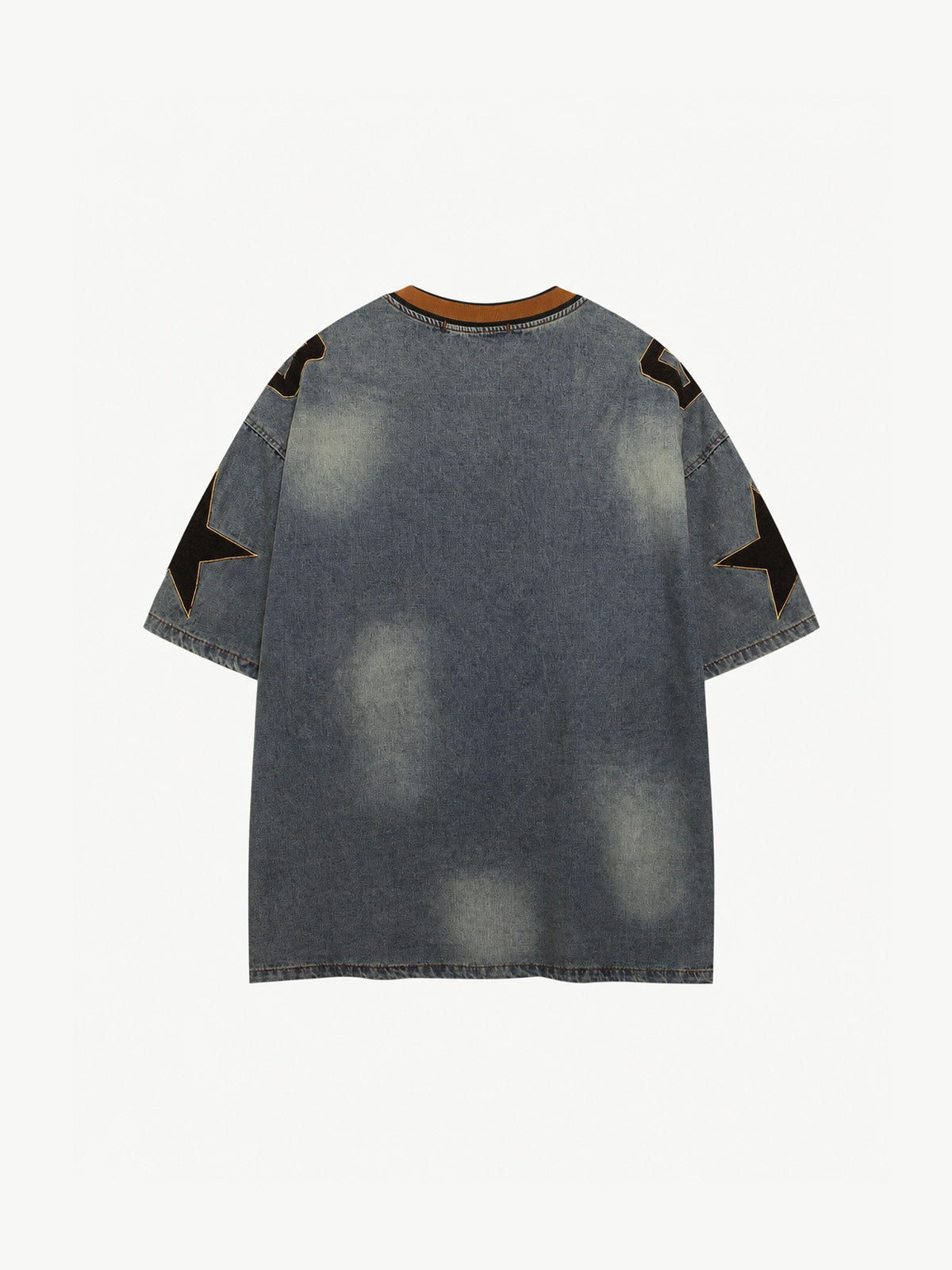 OYL-Lab Varsity Star Patch V Neck Tee