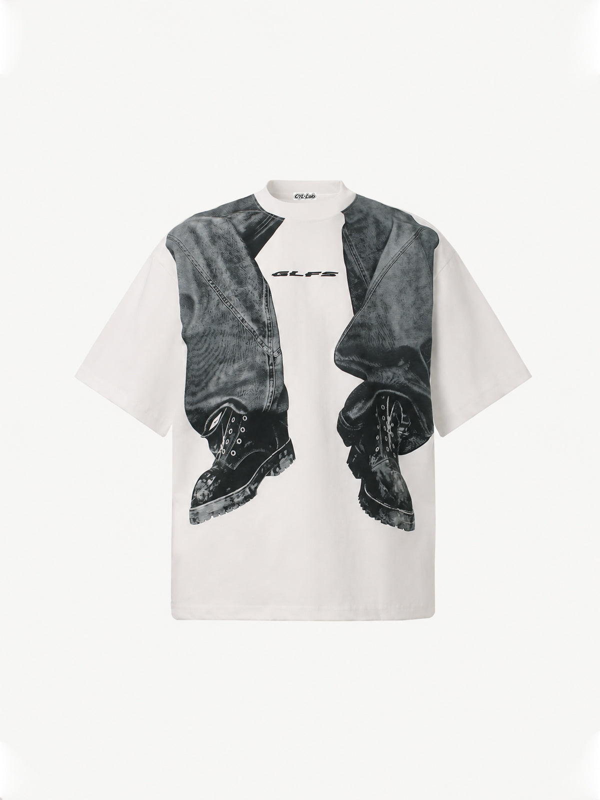 OYL-Lab 3D Faux Optical Illusion Tee