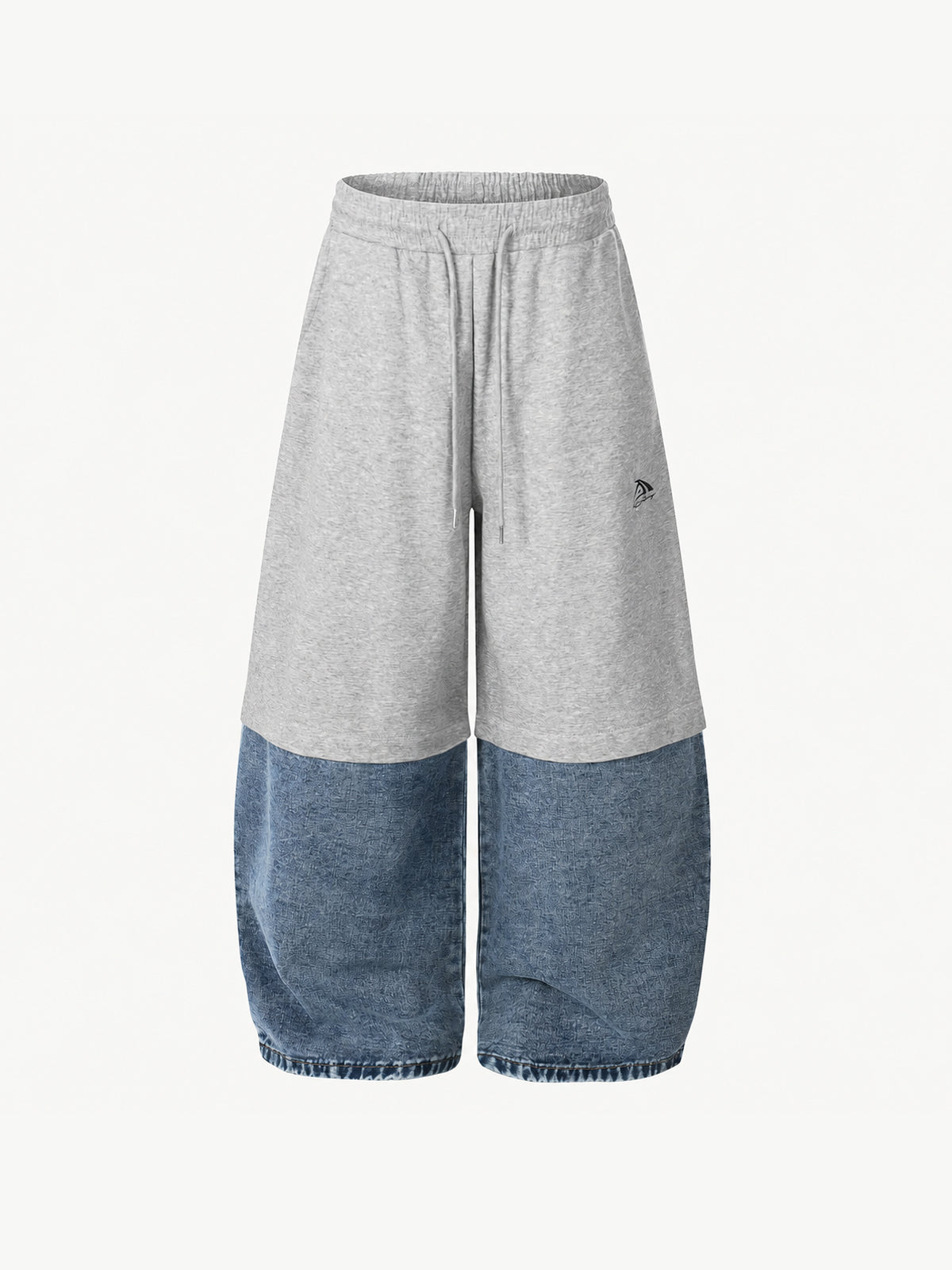 OYL-Lab Two-Tone Sweat Baggy Pants