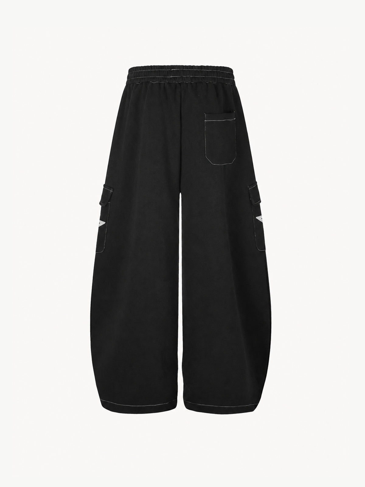 OYL-Lab Star Embroidered Cargo Pocket Baggy Sweatpants
