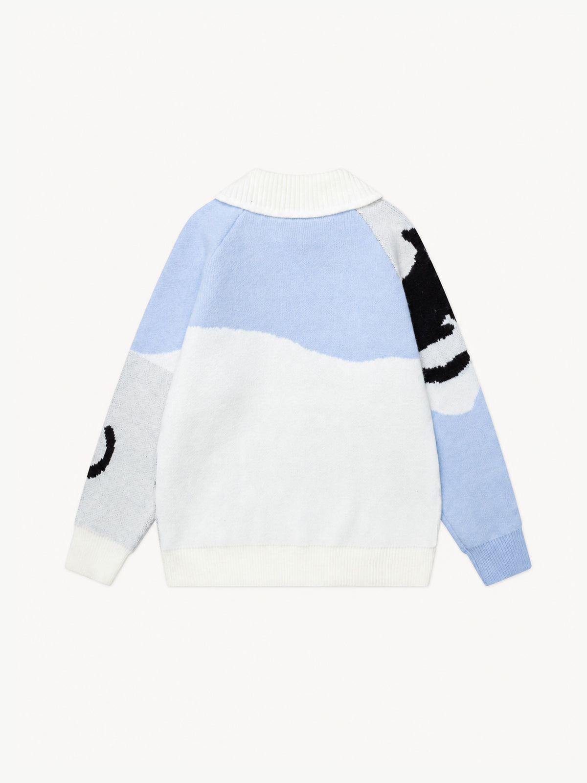 OYL-Lab Lazy Cat Jacquard Sweater