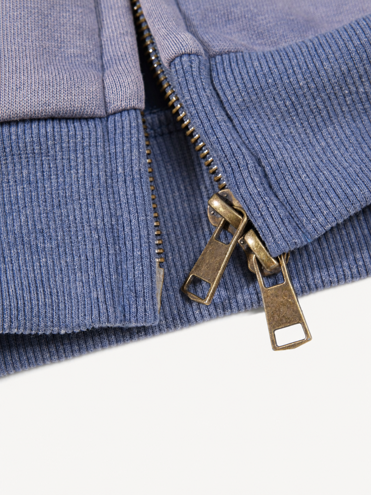OYL-Lab Vintage Distressed Graphic Zip Up Hoodie