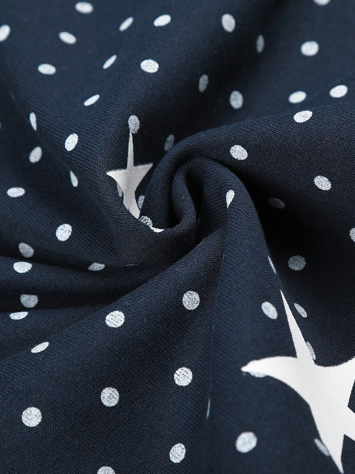 OYL-Lab Retro Polka‑Dot Star Print Baggy Balloon‑Leg Sweatpants