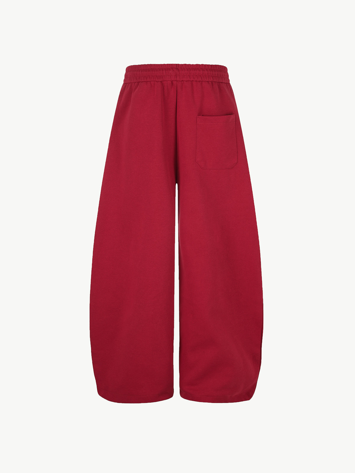 OYL-Lab Paw & Star Print Curved Balloon‑Leg Sweatpants