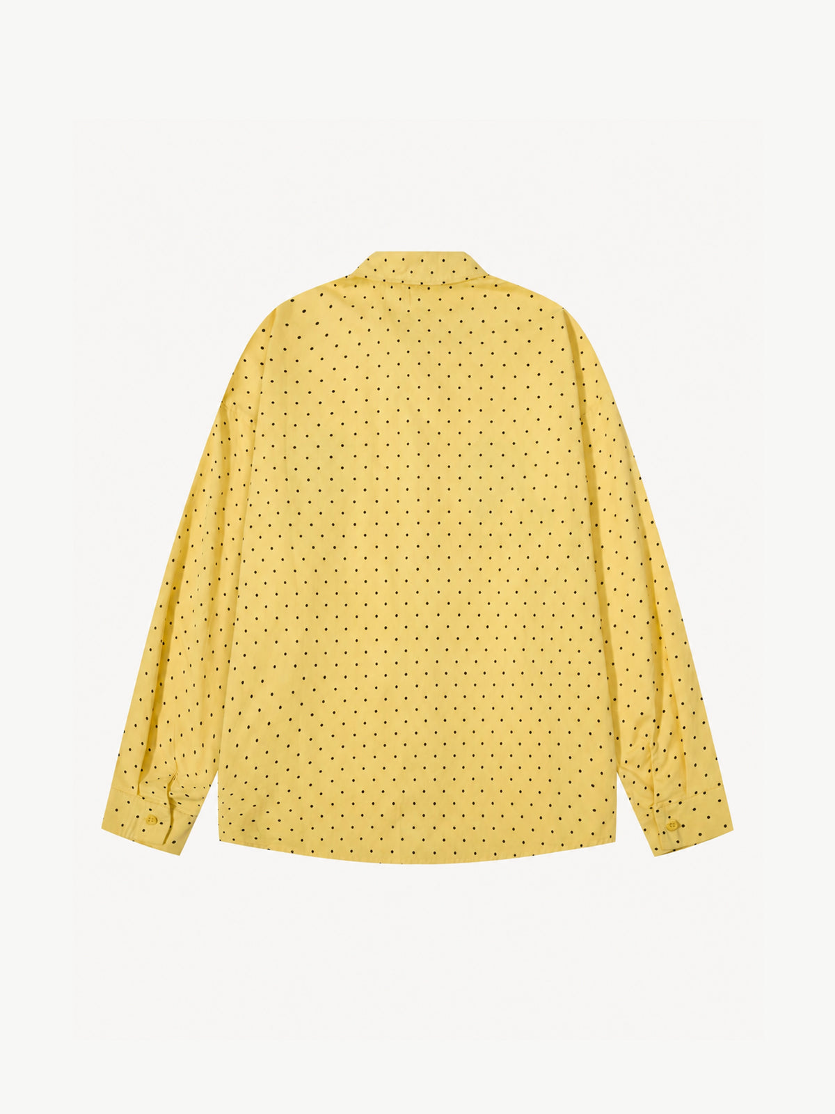 OYL-Lab Polka Dot Anime Embroidery Long Sleeve Shirt