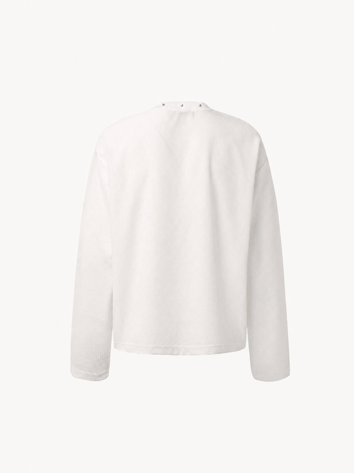 OYL-Lab Waffle Cross Vintage Graphic Long Sleeve Tee