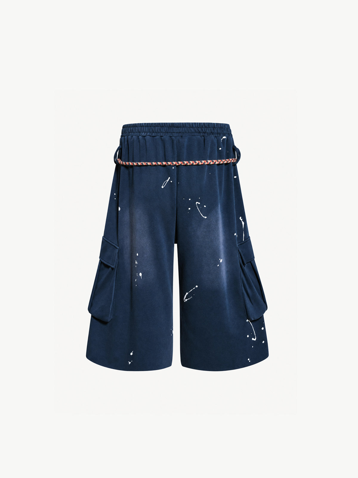 OYL-Lab Graffiti Print Cargo Sweat Shorts