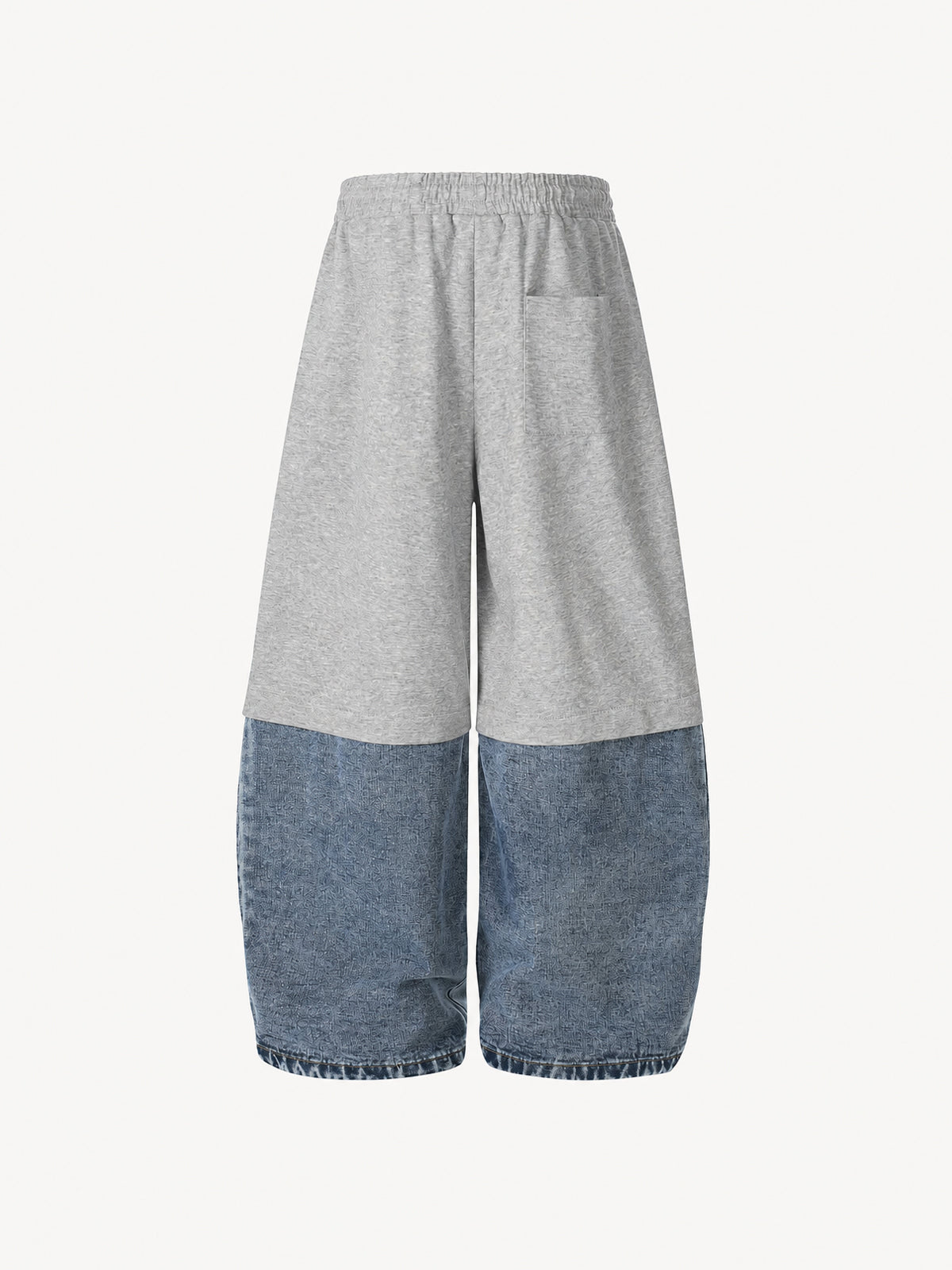 OYL-Lab Two-Tone Sweat Baggy Pants