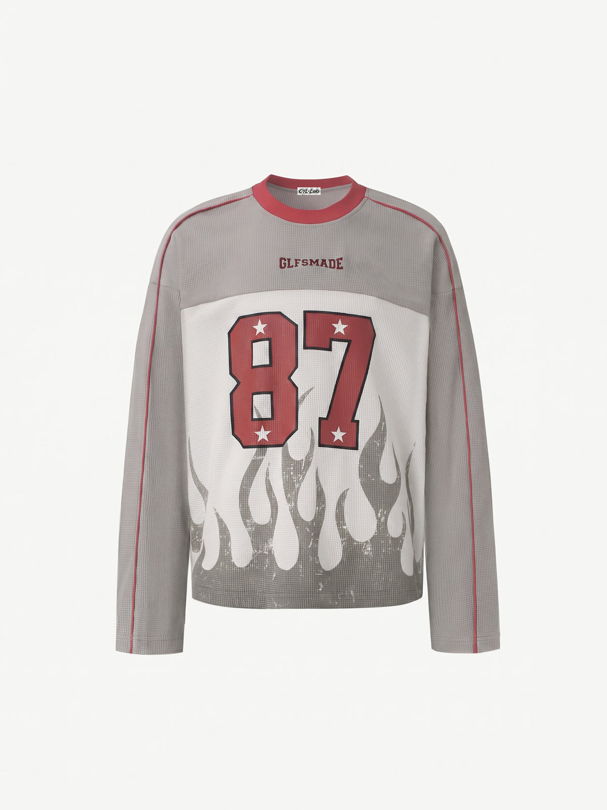 OYL-Lab 87 Flame Waffle Long Sleeve Jersey
