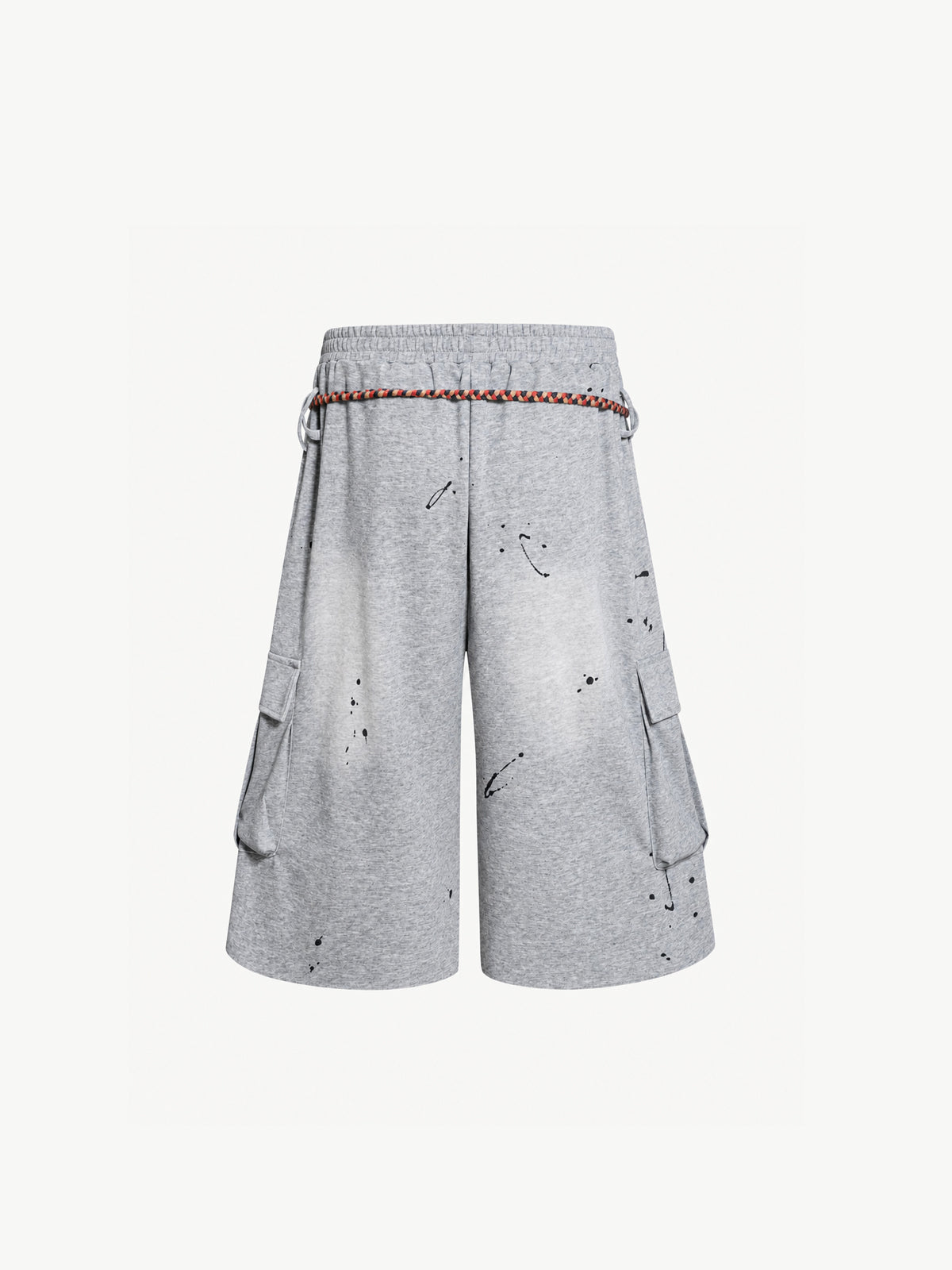 OYL-Lab Graffiti Print Cargo Sweat Shorts