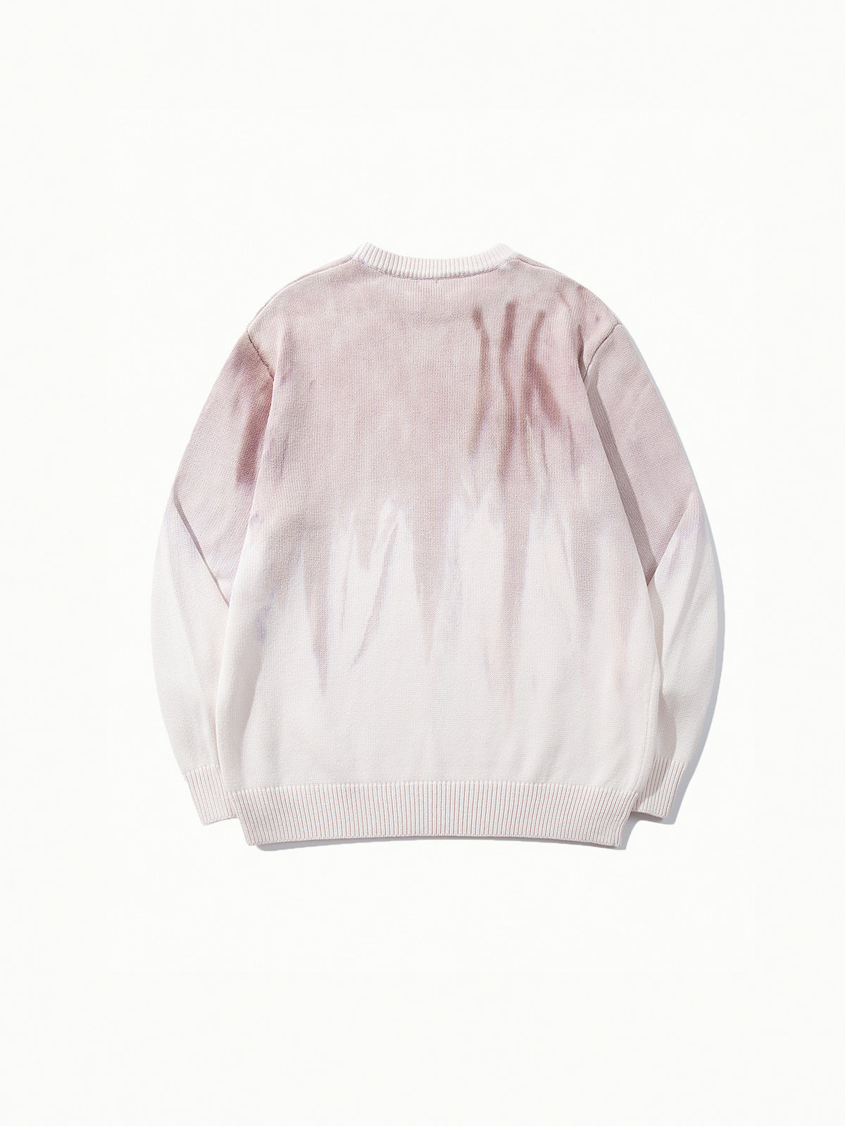 OYL-Lab Gradient Tie‑Dye Crewneck Sweater