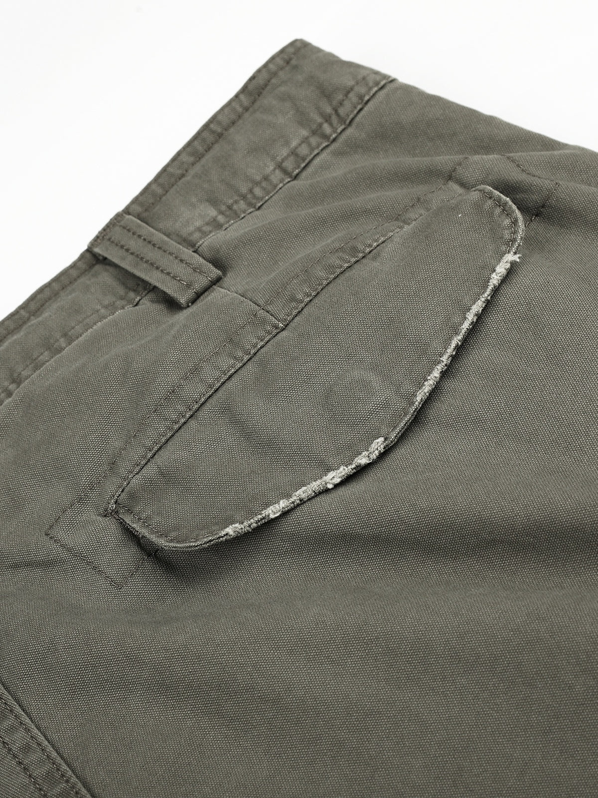 OYL-Lab Vintage Washed Multi-Pocket Cargo Pants