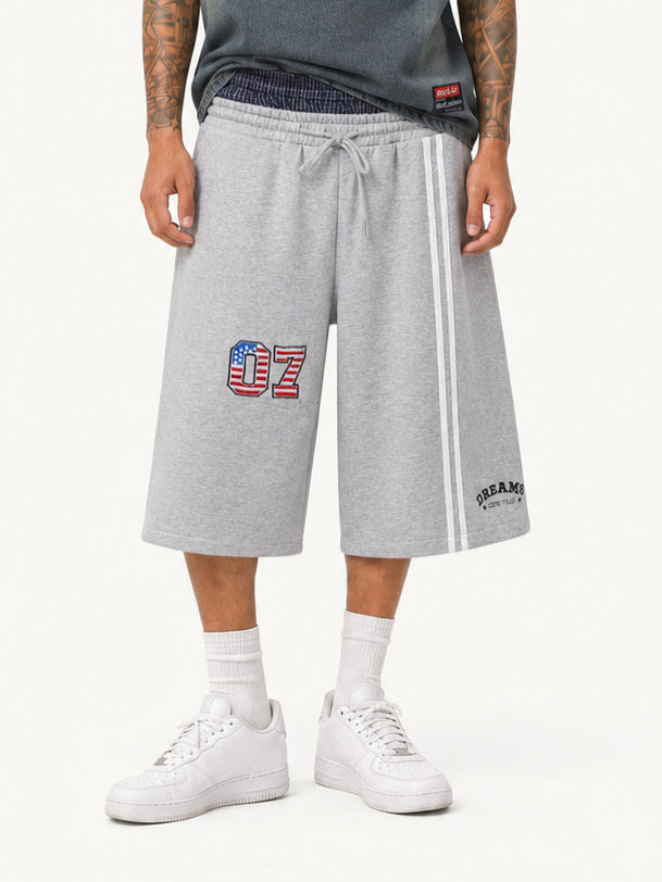 OYL-Lab Dual Waist Striped 07 Flag Shorts
