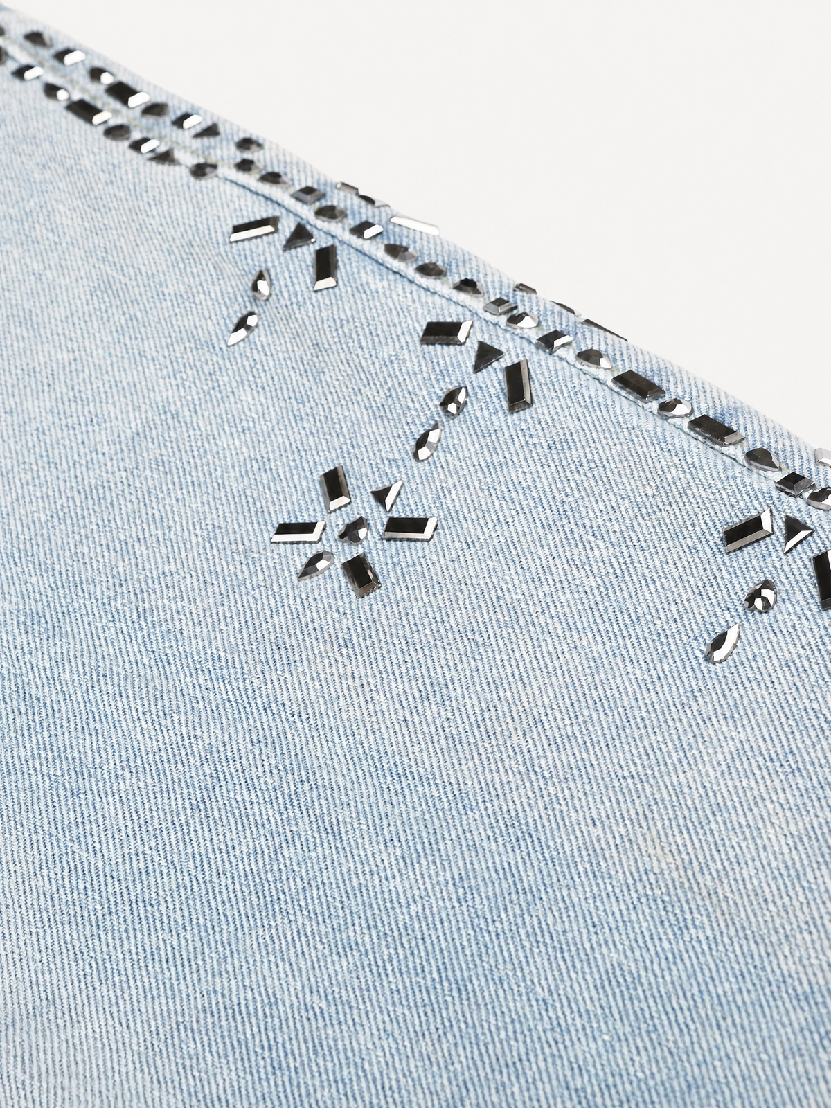 OYL-Lab Metal Stud Baggy Cargo Denim Pants