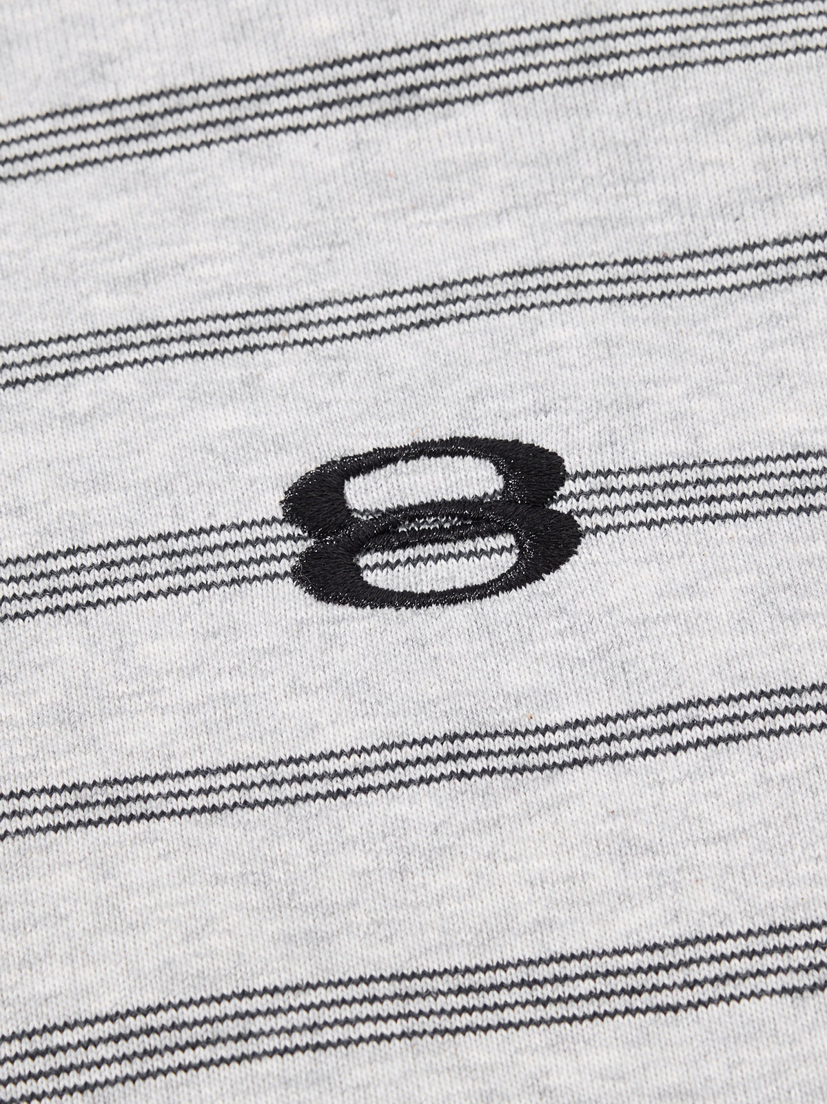 OYL‑Lab Striped Full‑Zip Cropped Hoodie