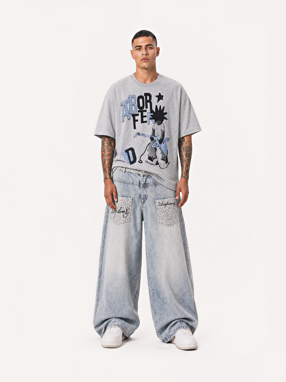 OYL-Lab Vintage Punk Rock Tee