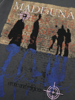 OYL-Lab Grunge Faded Collage Graphic Tee