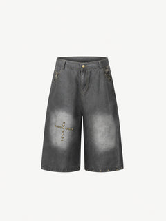[Copy]OYL-Lab Textured Grid  Baggy Jorts