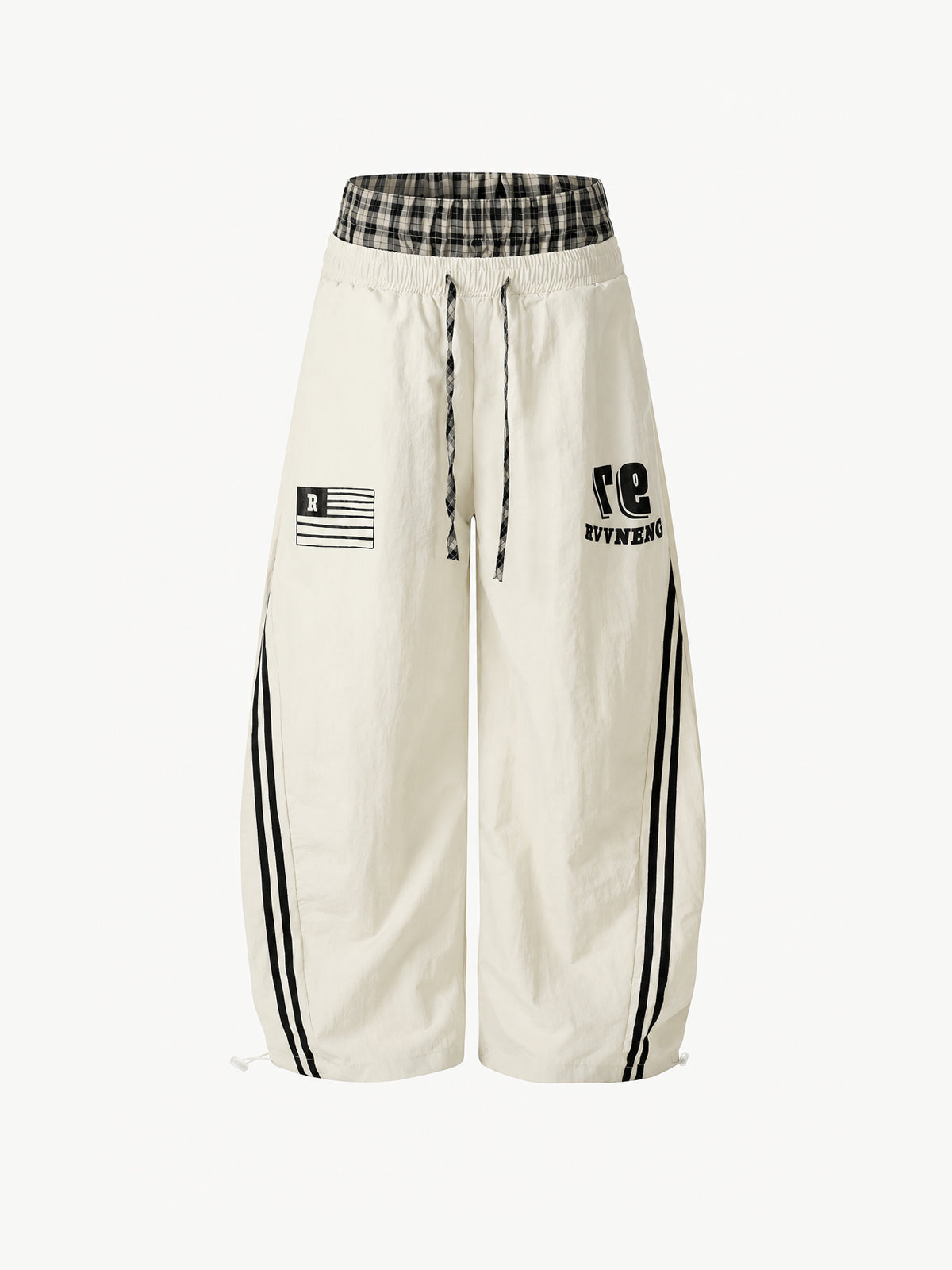 [Copy]OYL-Lab Pink Leopard Print Embroidery Sweatpants