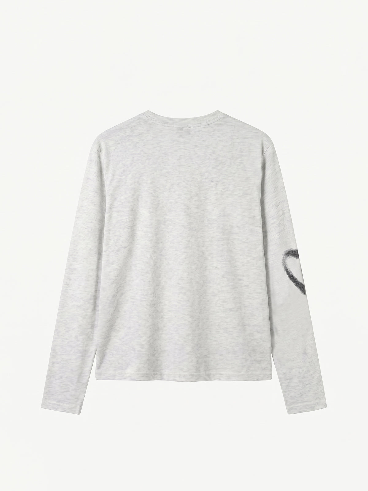 OYL-Lab Blur Text Long Sleeve Tee