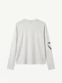OYL-Lab Blur Text Long Sleeve Tee