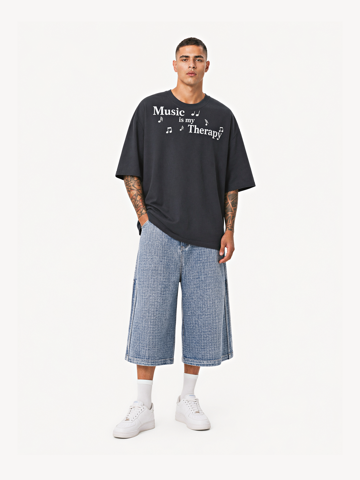 OYL-Lab Music Note Quote Tee