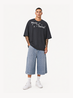 OYL-Lab Music Note Quote Tee