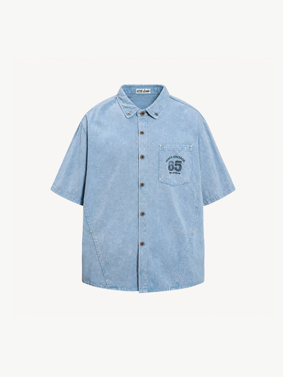 OYL-Lab 85 Embroidered Short Sleeve Shirt
