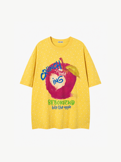 OYL-Lab Star All Over Apple Graphic Tee