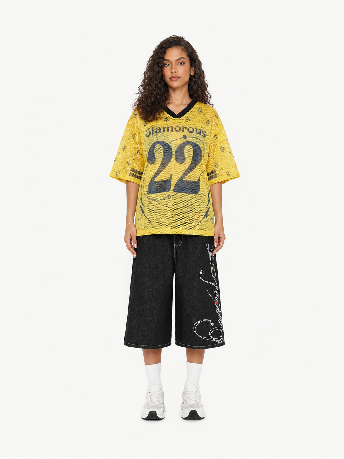 OYL-Lab   22 Number Mesh Jersey Tee