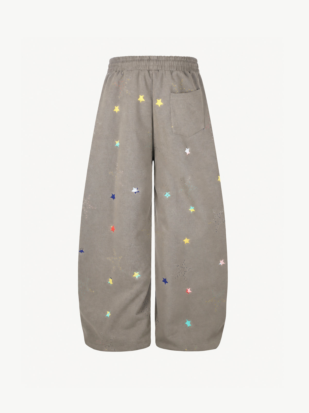 [Copy][Copy]OYL-Lab Distressed Cross Print Baggy Pants