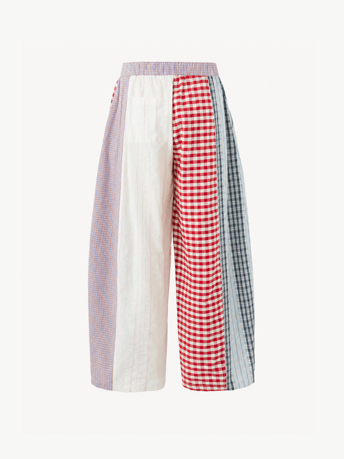 [Copy][Copy][Copy][Copy]OYL-Lab Distressed Cross Print Baggy Pants