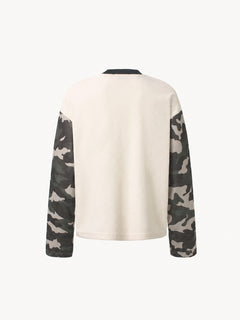 OYL-Lab Waffle Camo Vintage Long Sleeve Tee