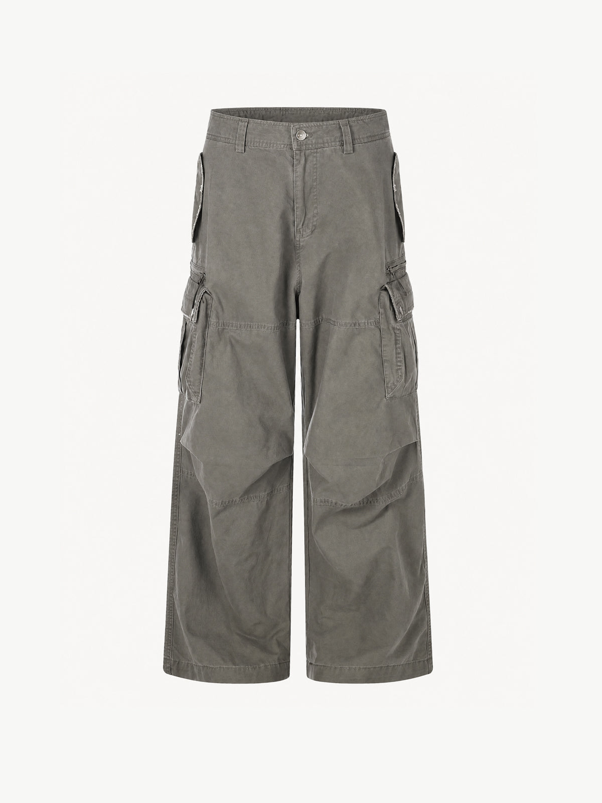OYL-Lab Vintage Washed Multi-Pocket Cargo Pants
