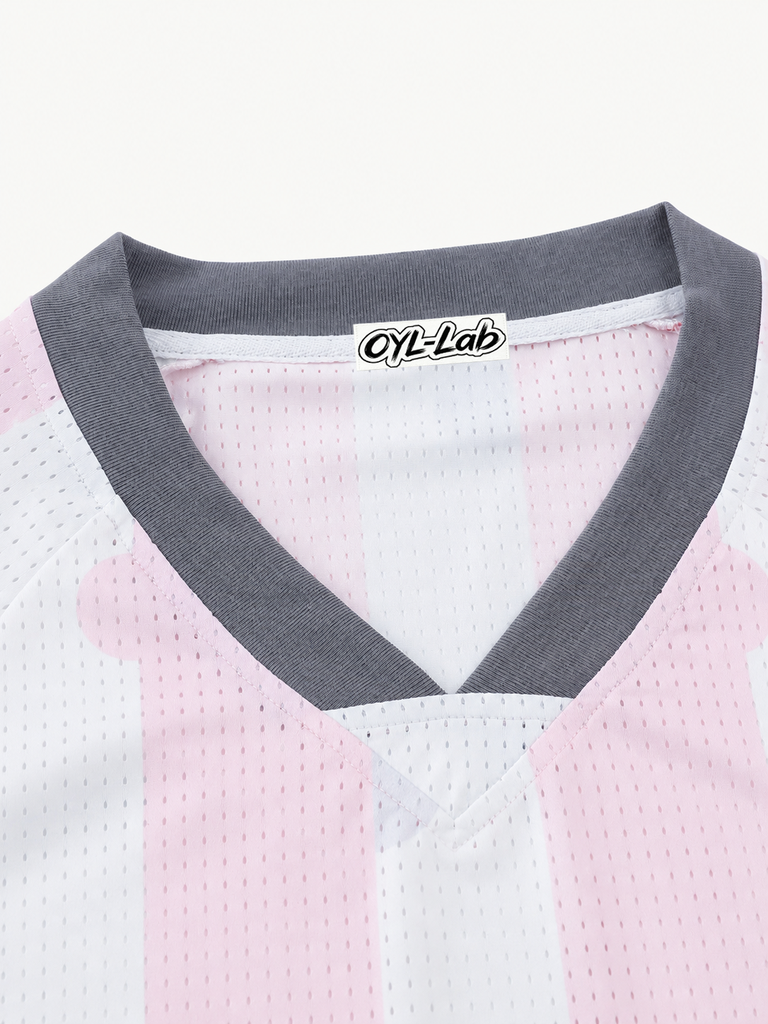 [Copy]OYL-Lab Vintage Cartoon Mesh Soccer Jersey Tee