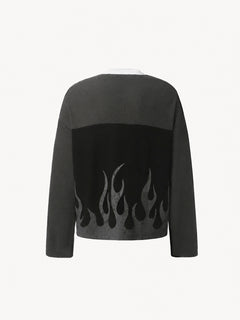 OYL-Lab 87 Flame Waffle Long Sleeve Jersey