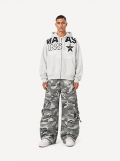 OYL-Lab Camouflage Strap Detail Cargo Pants