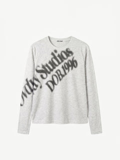 OYL-Lab Blur Text Long Sleeve Tee