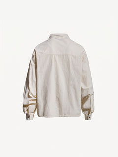 OYL-Lab Floral Embroidery Long Sleeved Shirt