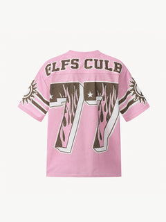 OYL-Lab Mesh Flame 77 Graphic Jersey Tee