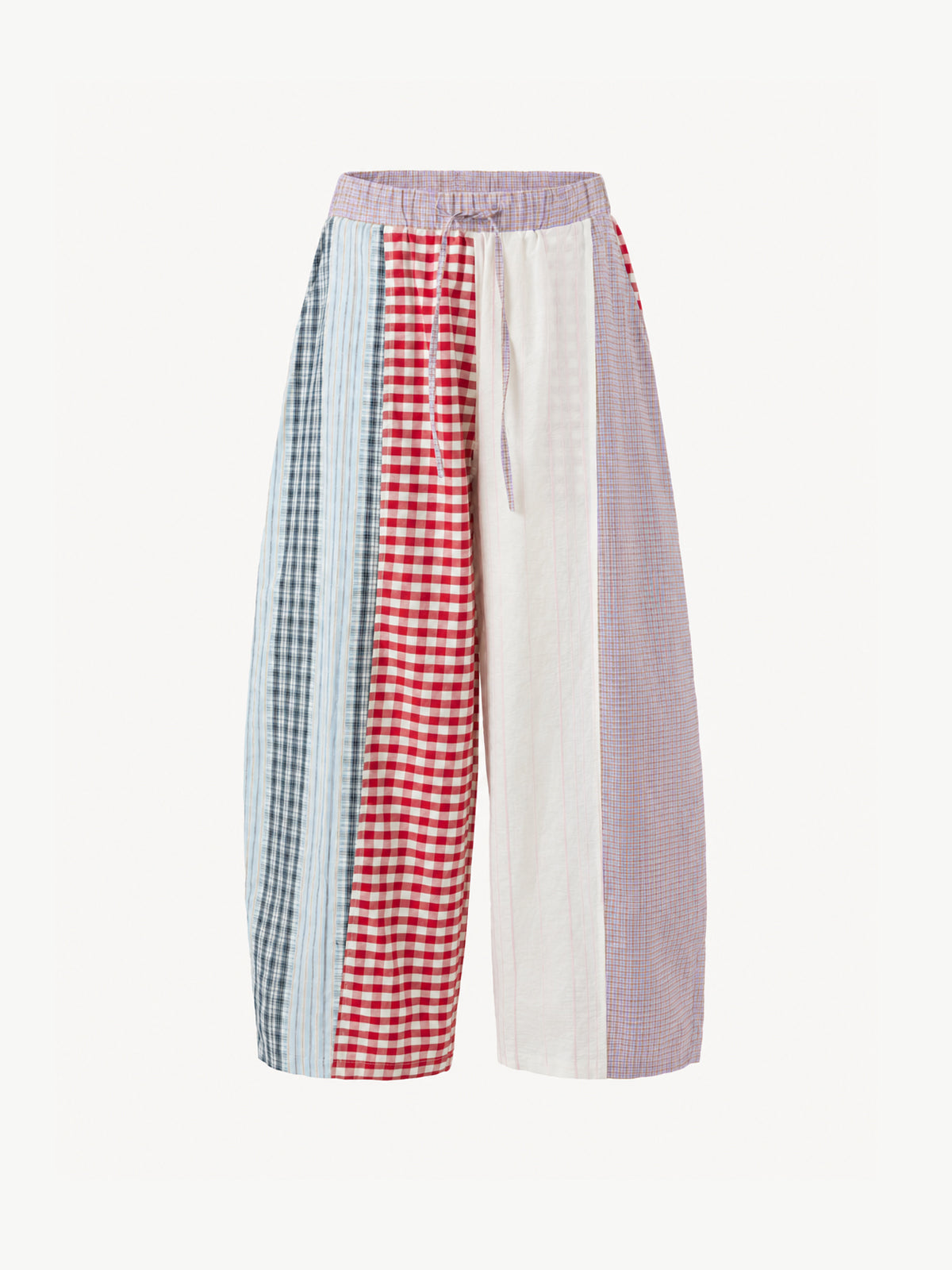 [Copy][Copy][Copy][Copy]OYL-Lab Distressed Cross Print Baggy Pants